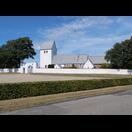 Selbst die Kirchen gleichen sich, hier die in Stauning